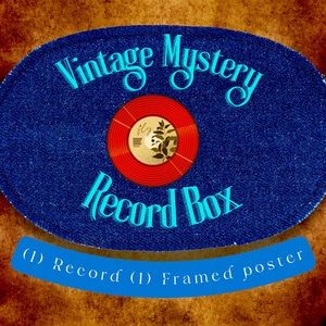 Vintage Vinyl Mystery Box | Record Grab Bag | Surprise Music Box